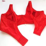 سوتین زنانه پانیذ مدل فنردار کد 22204 رنگ قرمز