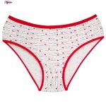 شورت زنانه کوزا مدل پنبه ای کد 4220 رنگ قرمز