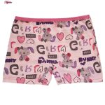 شورت دخترانه ماییلدا مدل پادار خرگوشی کد 4086 بسته 6 عددی