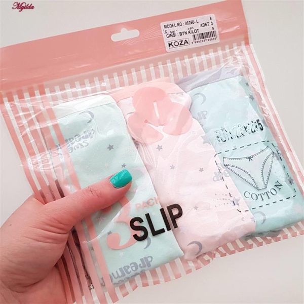 شورت زنانه کوزا مدل پنبه ای کد 4221 بسته 3 عددی