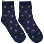 جوراب زنانه ماییلدا مدل 4204 رنگ سرمه ای بسته 5 عددی