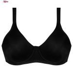 سوتین زنانه پانیذ مدل فنردار کد 22204 رنگ مشکی