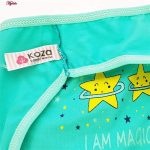 شورت زنانه کوزا مدل پنبه ای ستاره خندان کد 4294-7 رنگ سبز