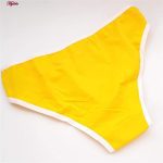 شورت زنانه کوزا مدل پنبه ای ابر خندان کد 4294-2 رنگ زرد