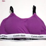 ست شورت و نیم تنه ورزشی زنانه مدل مایا بدون فنر پددار کد MY-4297-5009 رنگ بنفش