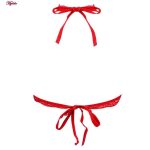 ست شورت و سوتین زنانه پانیذ مدل بدون فنر بندی کد 9035 رنگ قرمز