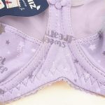 ست شورت و سوتین زنانه پانیذ مدل فنردار کد 9046 رنگ بنفش