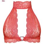 ست شورت و سوتین زنانه پانیذ مدل بدون فنر بندی کد 9035 رنگ گلبهی