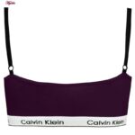 ست شورت و نیم تنه ورزشی زنانه مایا مدل بدون فنر پددار کد MY-4297-5009 رنگ بنفش تیره