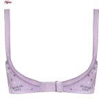 ست شورت و سوتین زنانه پانیذ مدل فنردار کد 9046 رنگ بنفش