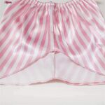 ست نیم تنه و شلوارک زنانه ماییلدا مدل راه راه کد 3969-M66