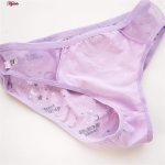 ست شورت و سوتین زنانه پانیذ مدل فنردار کد 9046 رنگ بنفش