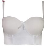 سوتین زنانه مدل فنردار کد 4289 رنگ سفید