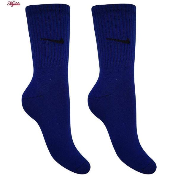 جوراب ساق بلند مردانه ماییلدا مدل 4236 رنگ آبی