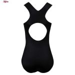 مایو زنانه ماییلدا مدل پددار یک تکه توری کد 4229-705 رنگ مشکی