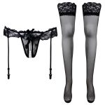 شورت زنانه ماییلدا مدل بیکینی کد 3684-FZ072 رنگ مشکی به همراه جوراب