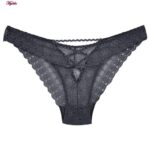 ست شورت و سوتین زنانه ماییلدا مدل پوش آپ فنردار کد 4282-7107 رنگ خاکستری تیره