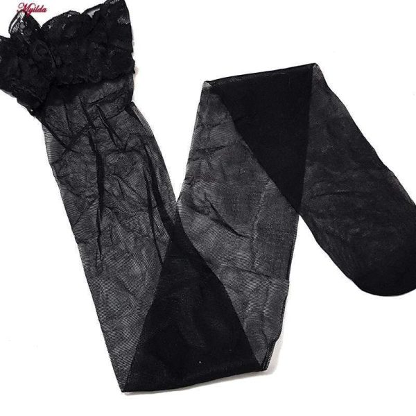 شورت زنانه ماییلدا مدل بیکینی کد 3684-FZ072 رنگ مشکی به همراه جوراب