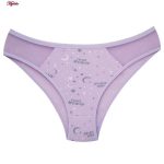 ست شورت و سوتین زنانه پانیذ مدل فنردار کد 9046 رنگ بنفش