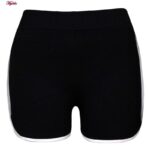 شلوارک ورزشی زنانه ماییلدا مدل 4178-1401 رنگ مشکی