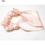 لباس خواب زنانه ماییلدا مدل ساتن کد 3685-2035 رنگ صورتی به همراه چشم بند