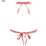 ست شورت و سوتین زنانه پانیذ مدل بدون فنر بندی کد 9035 رنگ گلبهی