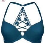 ست شورت و سوتین زنانه ماییلدا مدل پوش آپ فنردار کد 4280-1933 رنگ کله غازی