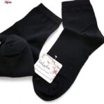 جوراب مردانه ماییلدا مدل 4233-MY رنگ مشکی بسته 3 عددی
