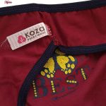 شورت زنانه کوزا مدل پنبه ای پروانه کد 4294-6 رنگ زرشکی