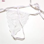 ست شورت و سوتین زنانه پانیذ مدل بندی گیپوری کد 9043 رنگ سفید
