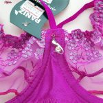 ست شورت و سوتین زنانه پانیذ مدل فنردار کد 9028 رنگ سرخابی