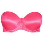 سوتین زنانه مدل دکلته فنردار کد 4286 رنگ صورتی