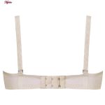 ست شورت و سوتین زنانه پانیذ مدل فنردار کد 9026 رنگ کرم