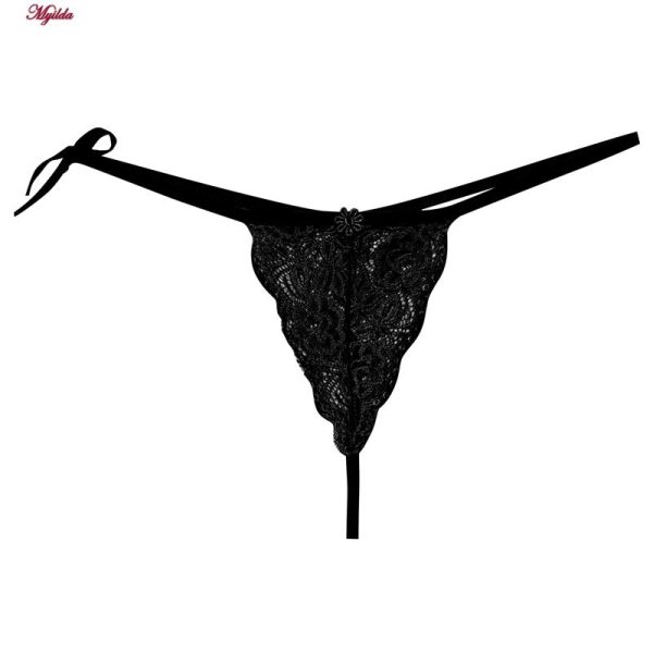 ست شورت و سوتین زنانه پانیذ مدل بندی گیپوری کد 9043 رنگ مشکی