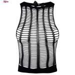 لباس خواب زنانه ماییلدا مدل فانتزی کد 3684-L185 رنگ مشکی