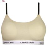 ست شورت و نیم تنه ورزشی زنانه مایا مدل بدون فنر پددار کد MY-4297-5009 رنگ کرم