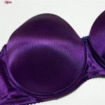 سوتین زنانه مدل دکلته فنردار کد 4286 رنگ بنفش