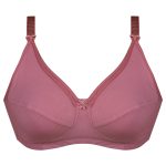 سوتین شیردهی پانیذ مدل بدون فنر کد 66339 رنگ کالباسی