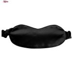 لباس خواب زنانه ماییلدا مدل ساتن کد 3685-2032 رنگ مشکی به همراه چشم بند