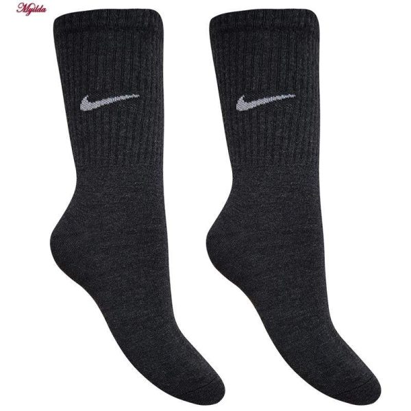 جوراب ساق بلند مردانه ماییلدا مدل 4236 رنگ خاکستری تیره