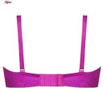 ست شورت و سوتین زنانه پانیذ مدل فنردار کد 9028 رنگ سرخابی