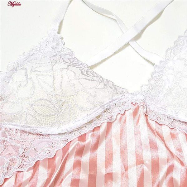 لباس خواب زنانه ماییلدا مدل 3685-11-02 رنگ صورتی