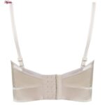 گن زنانه مدل دکلته فنردار کد 4290 رنگ کرم