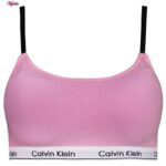 ست شورت و نیم تنه ورزشی زنانه مدل مایا بدون فنر پددار کد MY-4297-5009 رنگ صورتی