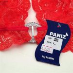 ست شورت و سوتین زنانه پانیذ مدل بدون فنر بندی کد 9035 رنگ قرمز