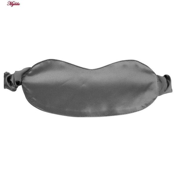 لباس خواب زنانه ماییلدا مدل ساتن کد 3685-2034 به همراه چشم بند