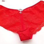ست شورت و سوتین زنانه پانیذ مدل بدون فنر بندی کد 9035 رنگ قرمز