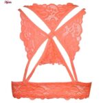 ست شورت و سوتین زنانه ماییلدا مدل پوش آپ فنردار کد 4284-7201 رنگ نارنجی