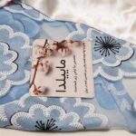 روبدوشامبر زنانه ماییلدا مدل گیپوری گلدار کد 4314 رنگ آبی