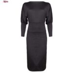 پیراهن زنانه ماییلدا مدل 4334-986 رنگ مشکی